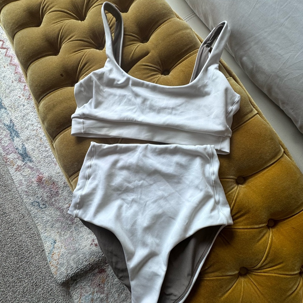 Left on Fridays white bikini